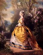 Franz Xaver Winterhalter The Empress Eugenie Germany oil painting artist